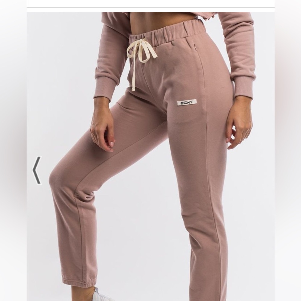 ECHT FRENCH JOGGERS - CHAI PINK (XL)